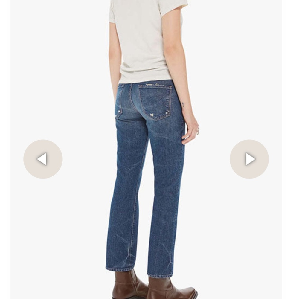 Mother Denim Insider Ankle in Mile High